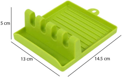 MULTI-FUNCTIONAL SPATULA HOLDER/REST FOR KITCHEN UTENSILS