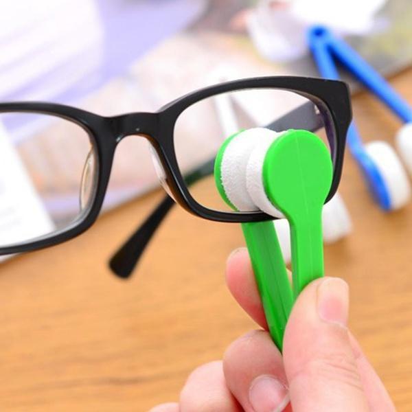 MINI SUN GLASSES EYEGLASS MICROFIBER SPECTACLES CLEANER (WITH CARD)