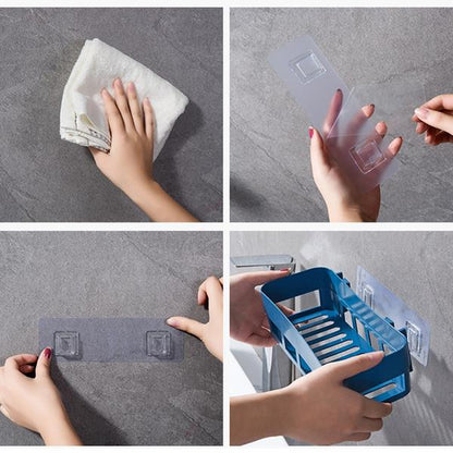 Multipurpose Kitchen Bathroom Shelf Wall Holder Storage Rack Bathroom