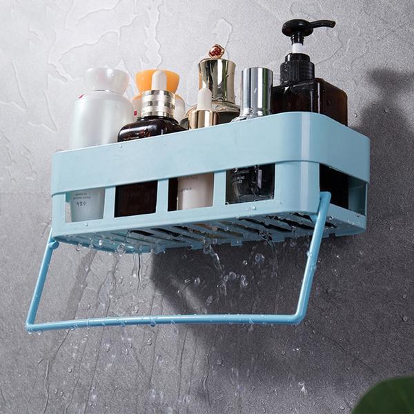 Multipurpose Kitchen Bathroom Shelf Wall Holder Storage Rack Bathroom