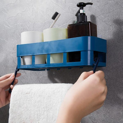 Multipurpose Kitchen Bathroom Shelf Wall Holder Storage Rack Bathroom