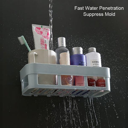 Multipurpose Kitchen Bathroom Shelf Wall Holder Storage Rack Bathroom