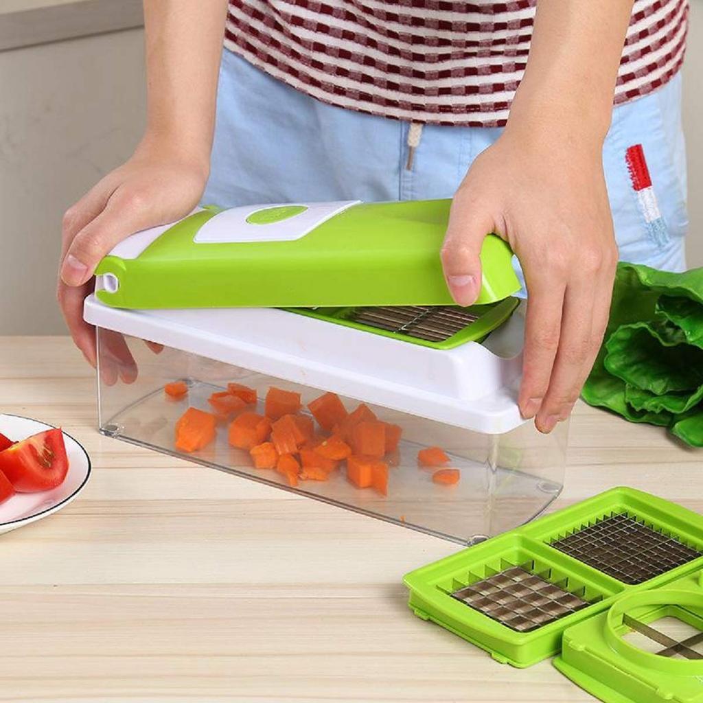 MULTIPURPOSE VEGETABLE AND FRUIT CHOPPER CUTTER GRATER SLICER