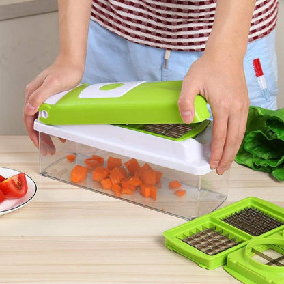 MULTIPURPOSE VEGETABLE AND FRUIT CHOPPER CUTTER GRATER SLICER