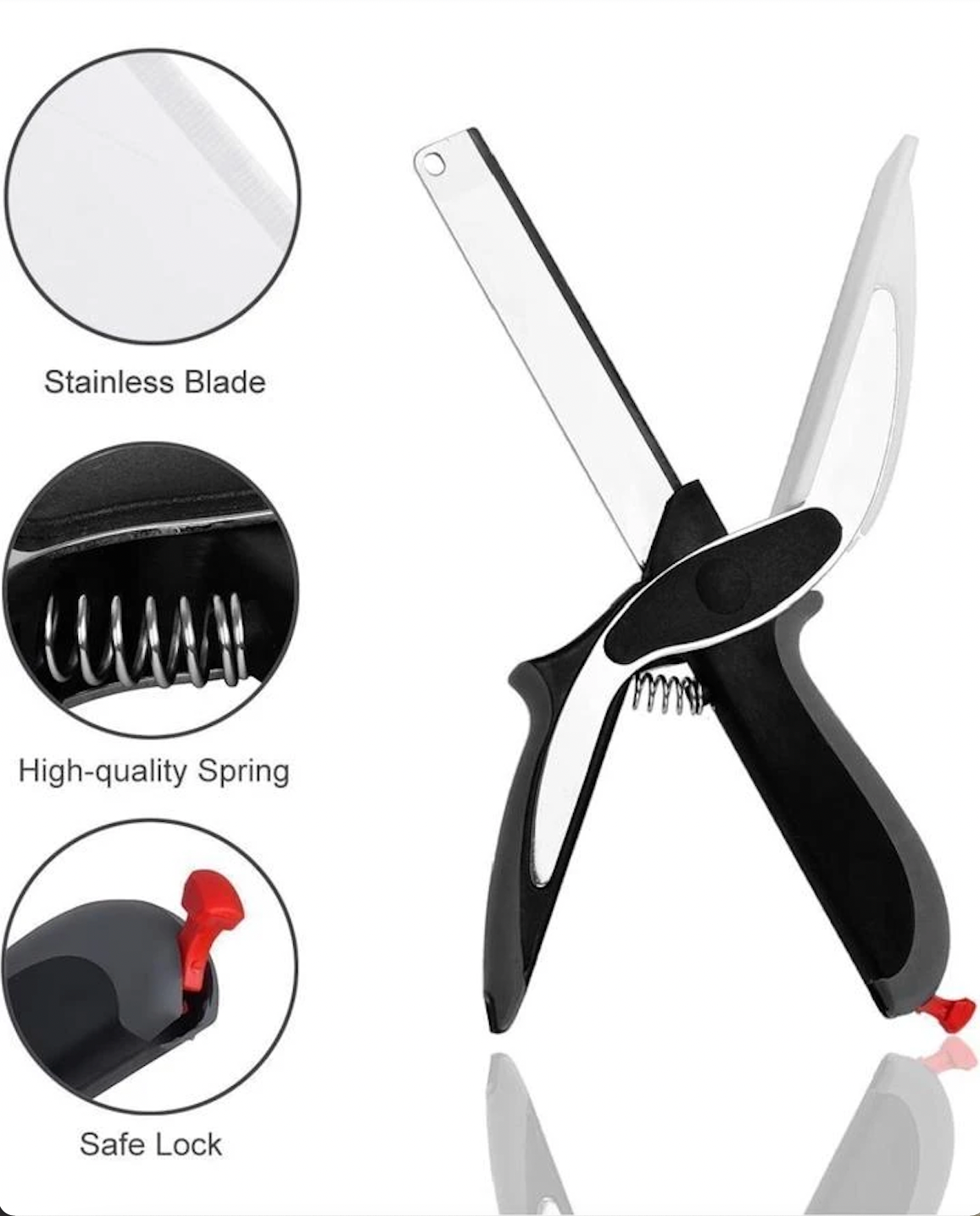 Clever cutter food and vegetable chopper