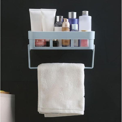 Multipurpose Kitchen Bathroom Shelf Wall Holder Storage Rack Bathroom