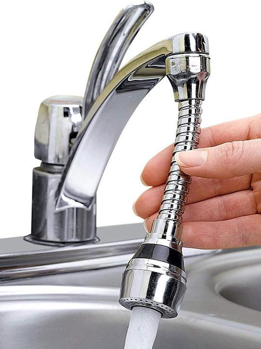 360 DEGREE ROTATING WATER SAVING FAUCET SPRAYER