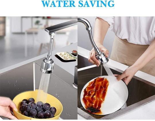 360 DEGREE ROTATING WATER SAVING FAUCET SPRAYER